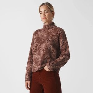 Whistles Wool BIG CAT ROLL NECK WOOL KNIT size XS sold out